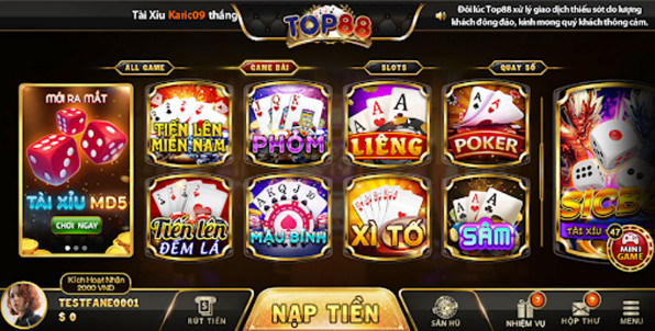 Các phương thức nạp và rút tiền cho tài khoản Vg99 - Vg99